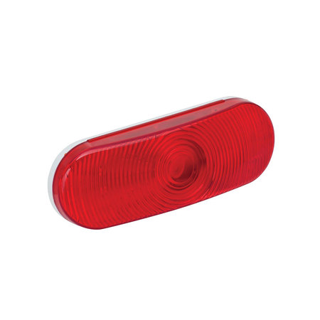 DRAW-TITE REPLACEMENT PART SEALED 6IN OBLONG RED TAIL LIGHT 40-06-001